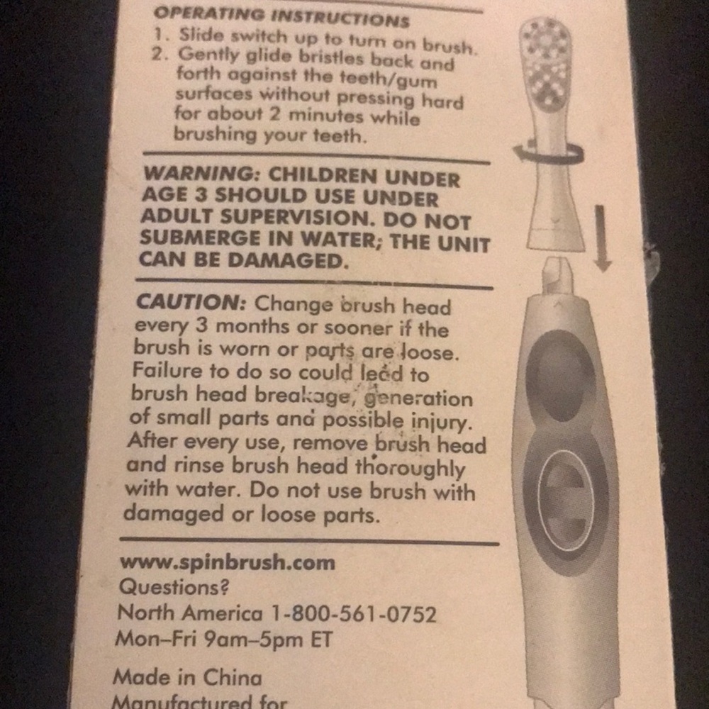 Spinbrush Design Series Electric Toothbrush - Picture 3 of 4